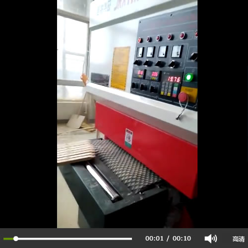 630 double-sided ultra-short material sanding machine video